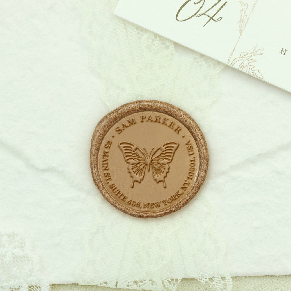 Custom Address Wax Seal Stamp-2