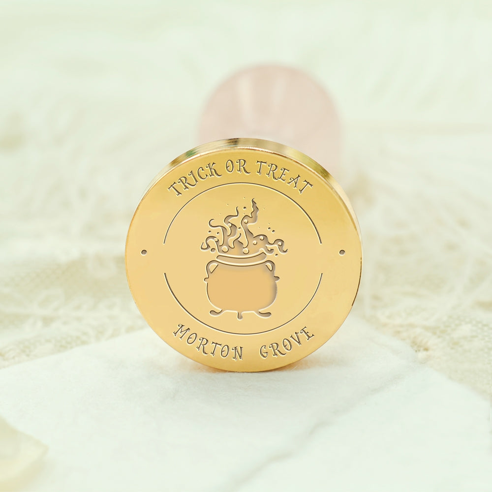Custom Furnace Halloween Name Wax Seal Stamp