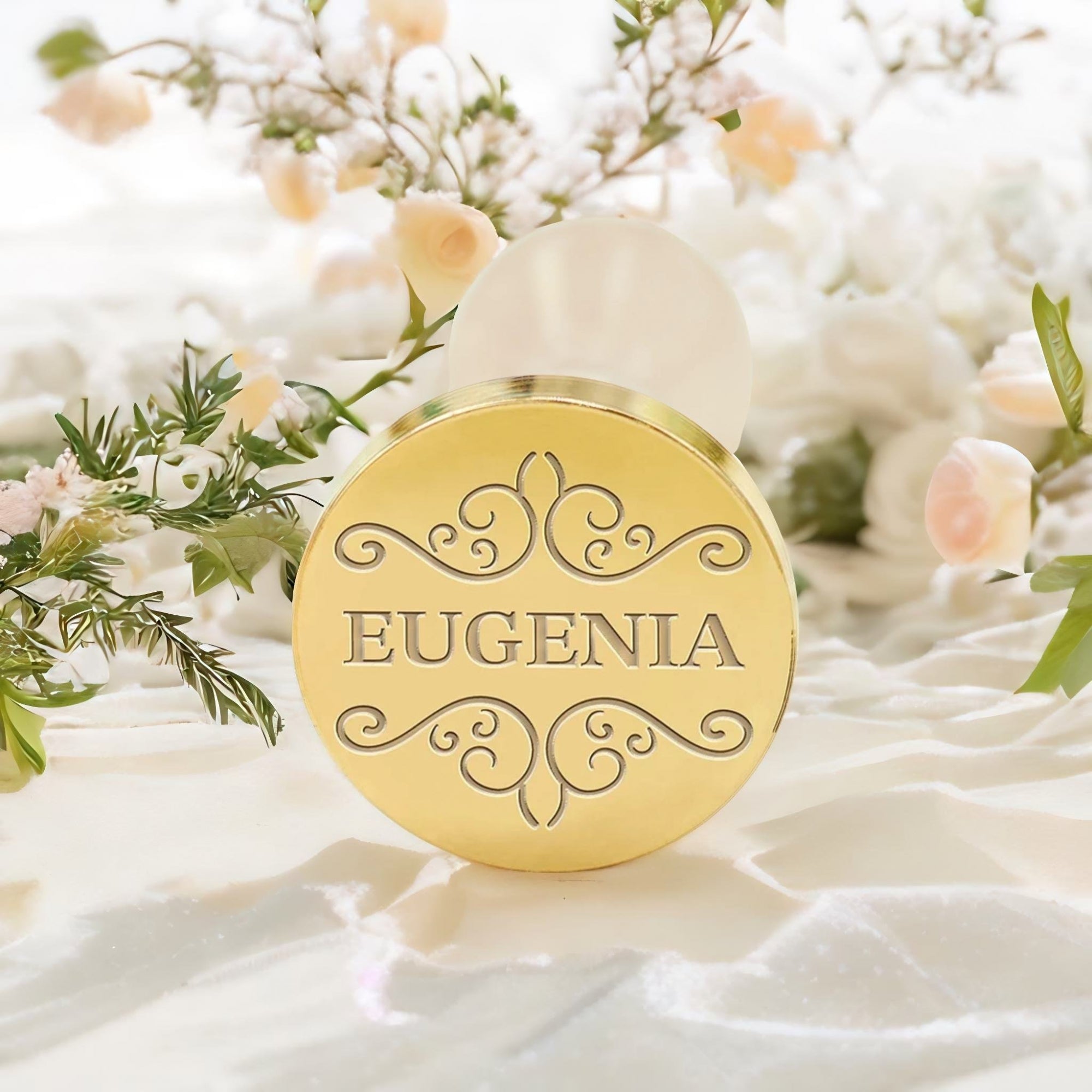 Custom Name Wax Seal Stamp - No.12