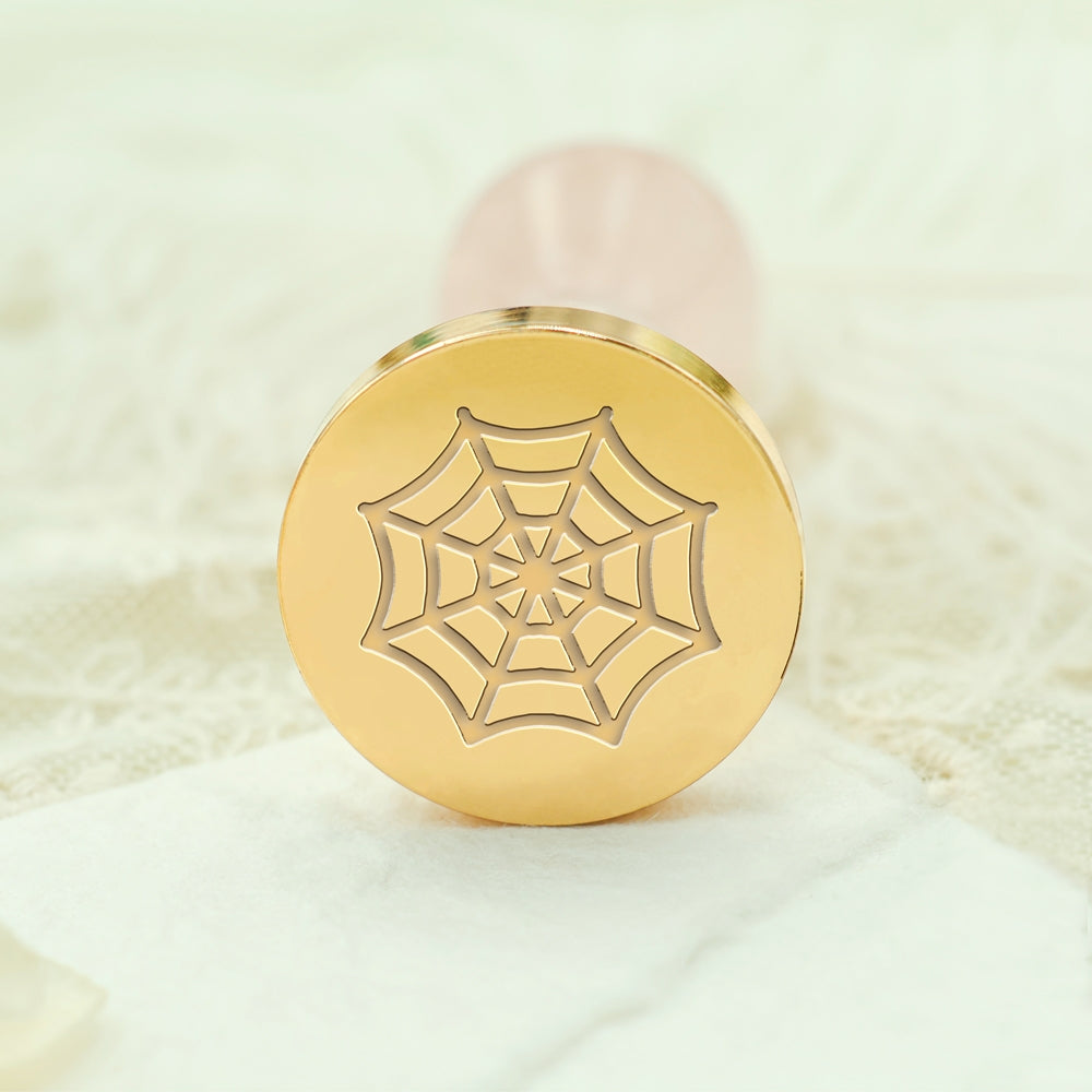 Spider Web Halloween Wax Seal Stamp