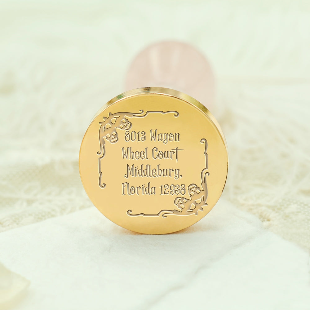 Halloween Custom Address Wax Seal Stamp - Style 10