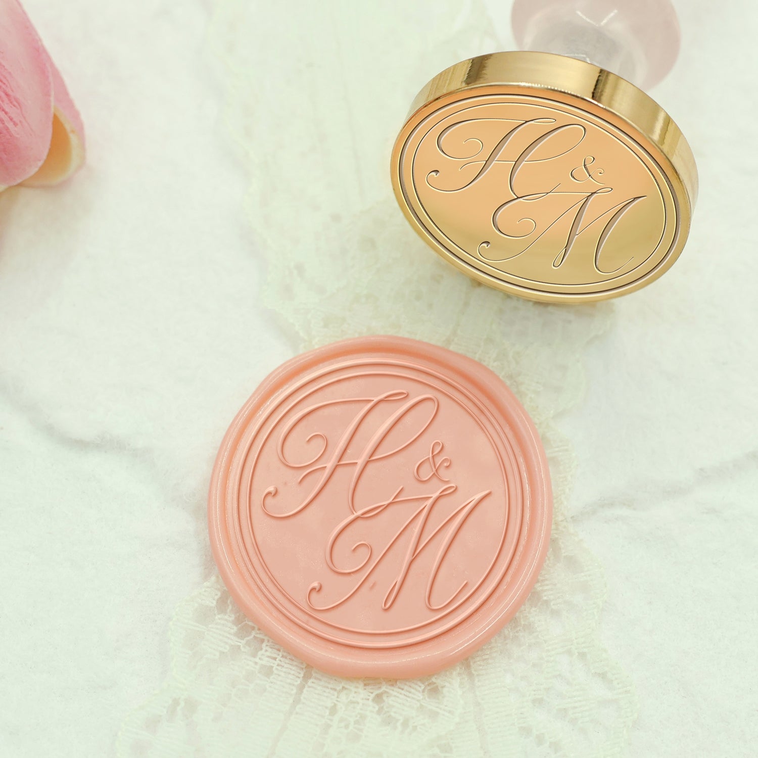 Wedding Wax Seal Stamp - (27 Design)