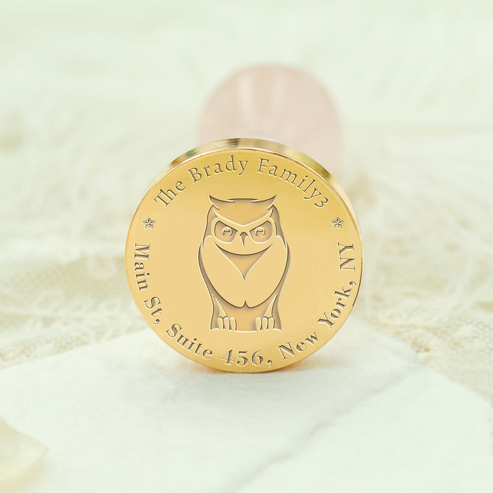 Wildlife Impressions Custom Sea Turtle Address Wax Seal Stamp-13 13-3