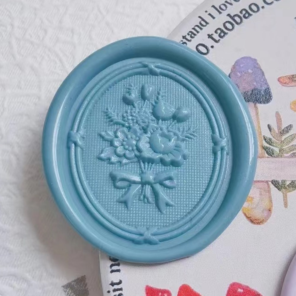 3D Relief Wax Seal Stamp from Amz Deco.