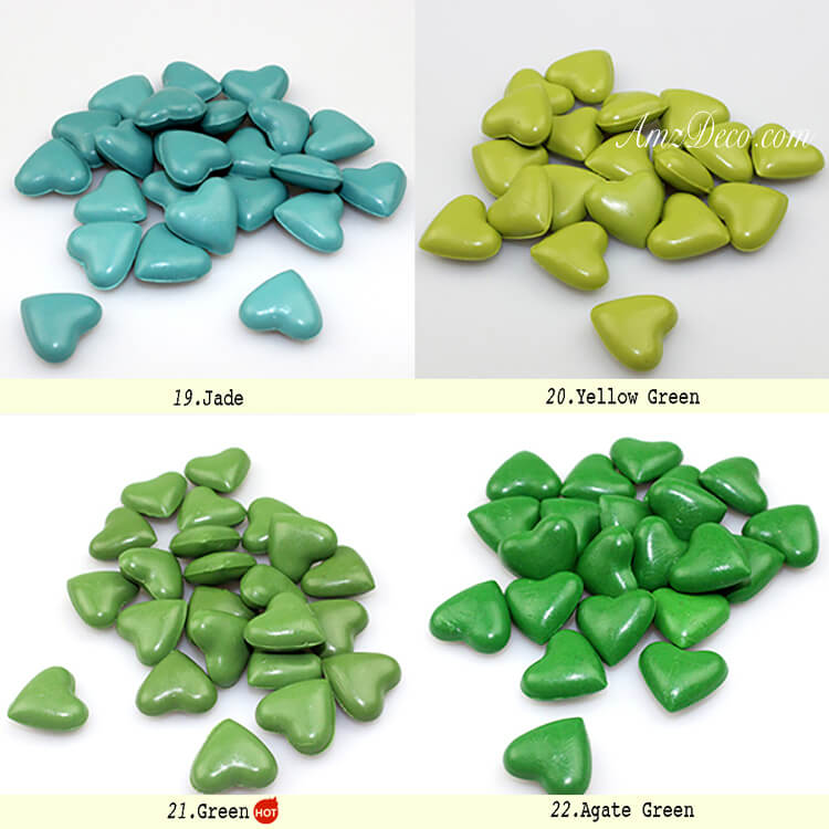Heart Shaped Sealing Wax Beads (28 Colors) - Multicolor 1