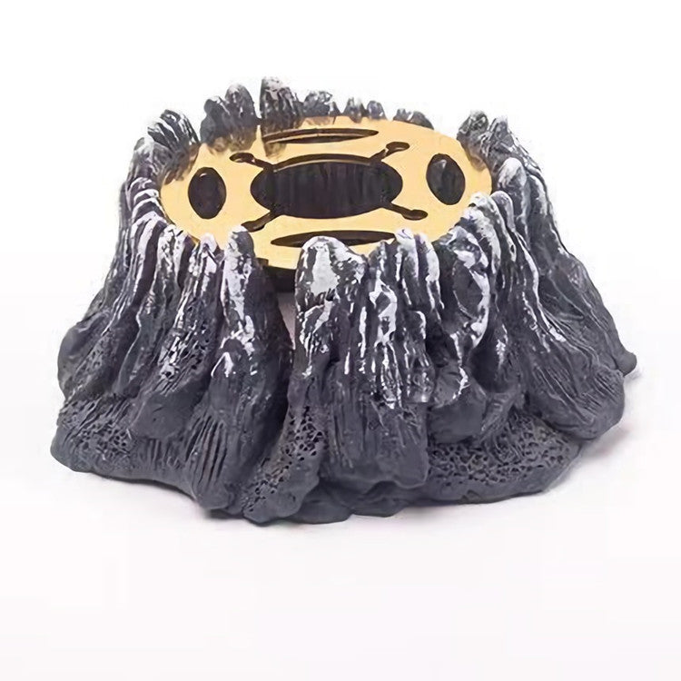 Volcano Shaped Sealing Wax Melting Set / Furnace  Snow Mountain